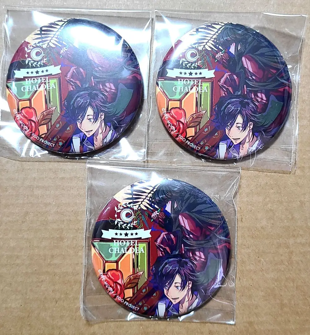 ホテルカルデア 岡田以蔵 坂本龍馬 お竜 缶バッジ FGO Fate