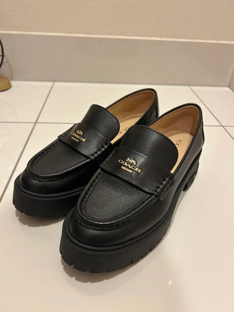 【極美品】COACH コーチ ルーシー ローファー 厚底 22cm jf1826-01_6.jpg?fitin=140:168&