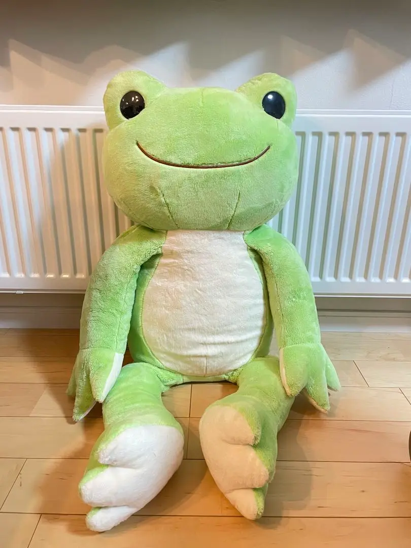 ぬいぐるみ 特大 かえるのピクルス ベーシック pickles the frog ピクルス ふわふわ 大きめ 2Lサイズ 2L ll LL かわいい 大きめ 大きい ラッピング プレゼント ギフト 誕生日 クリスマス お 2Lサイズ ぬいぐるみ 特大 かえるのピクルス ベーシック pickles the frog