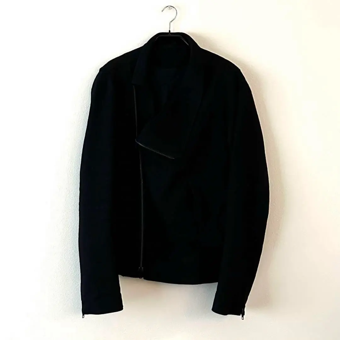 l*r様 ANN DEMEULEMEESTER ブラック ダブルライダースジャケ ANN DEMEULEMEESTER – HUES ONLINE