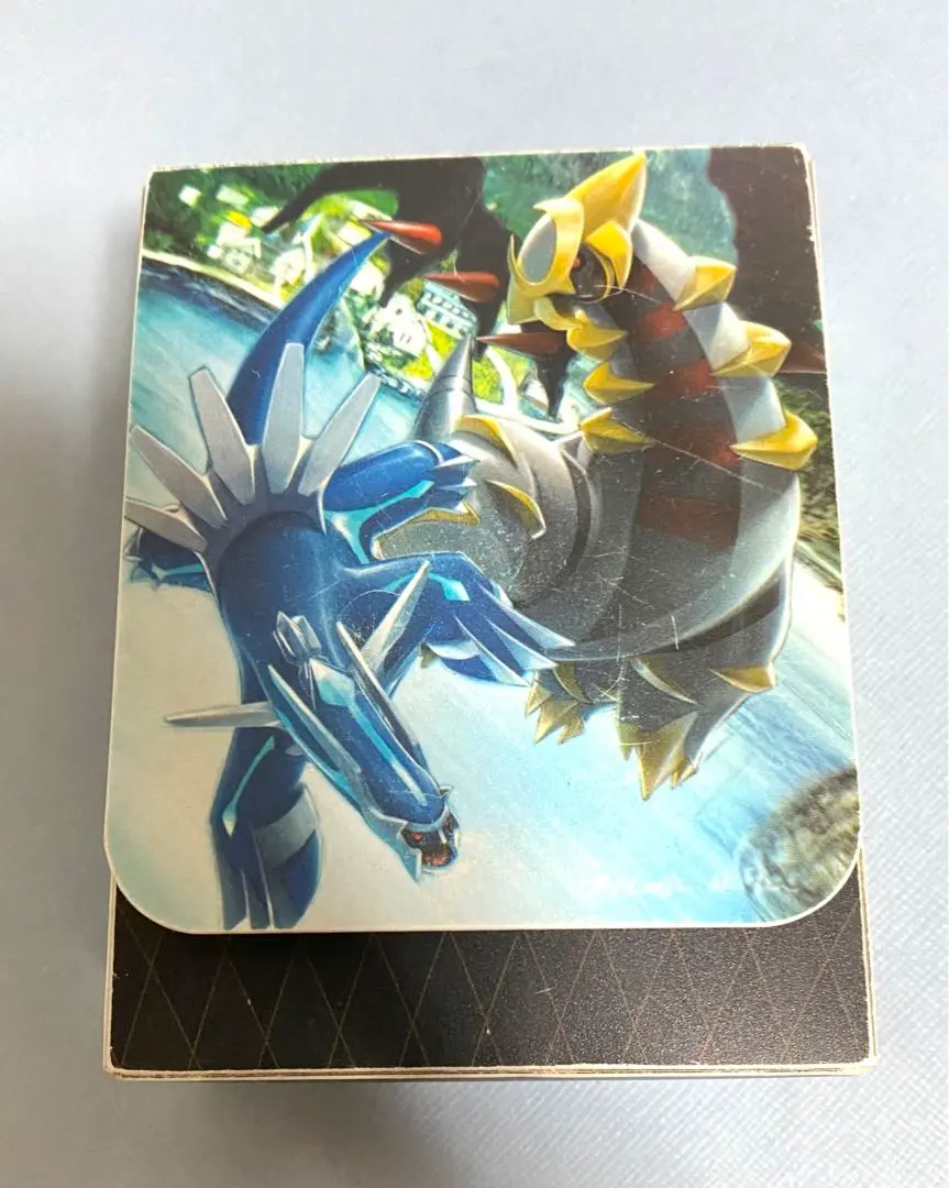 新品】ポケモンセンター ギラティナ猛攻 ディアルガ 下敷き