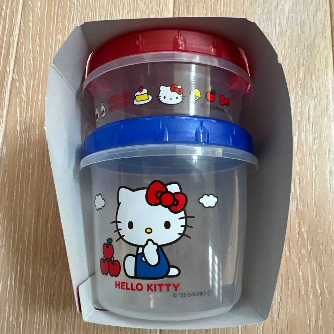 Thumbnail of Hello Kitty♪ Ziploc Screw Lock 300ml & 730ml Set