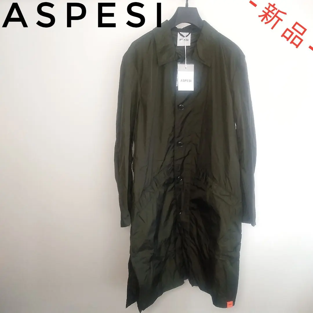 ASPESI Limone ステンカラーコート パッカブル L ASPESI Limone ステンカラーコート パッカブル L
