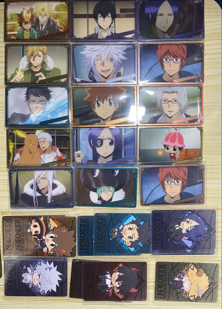 Thumbnail of Katekyo Hitman Reborn! Seria Metallic Cards - 25 Cards