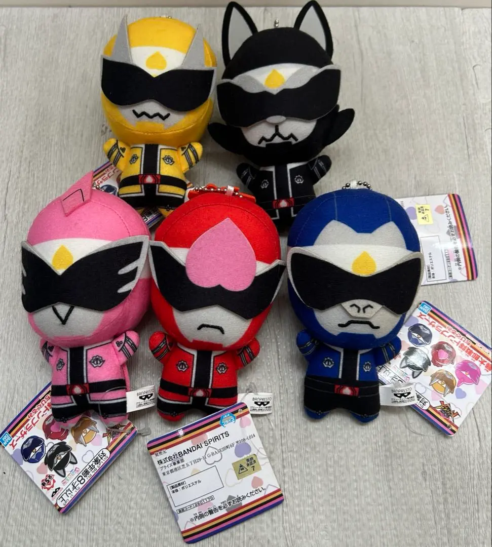 暴太郎戦隊ドンブラザーズ　ちびぐるみ 暴太郎戦隊ドンブラザーズ』ぬいぐるみが発売決定。ドン