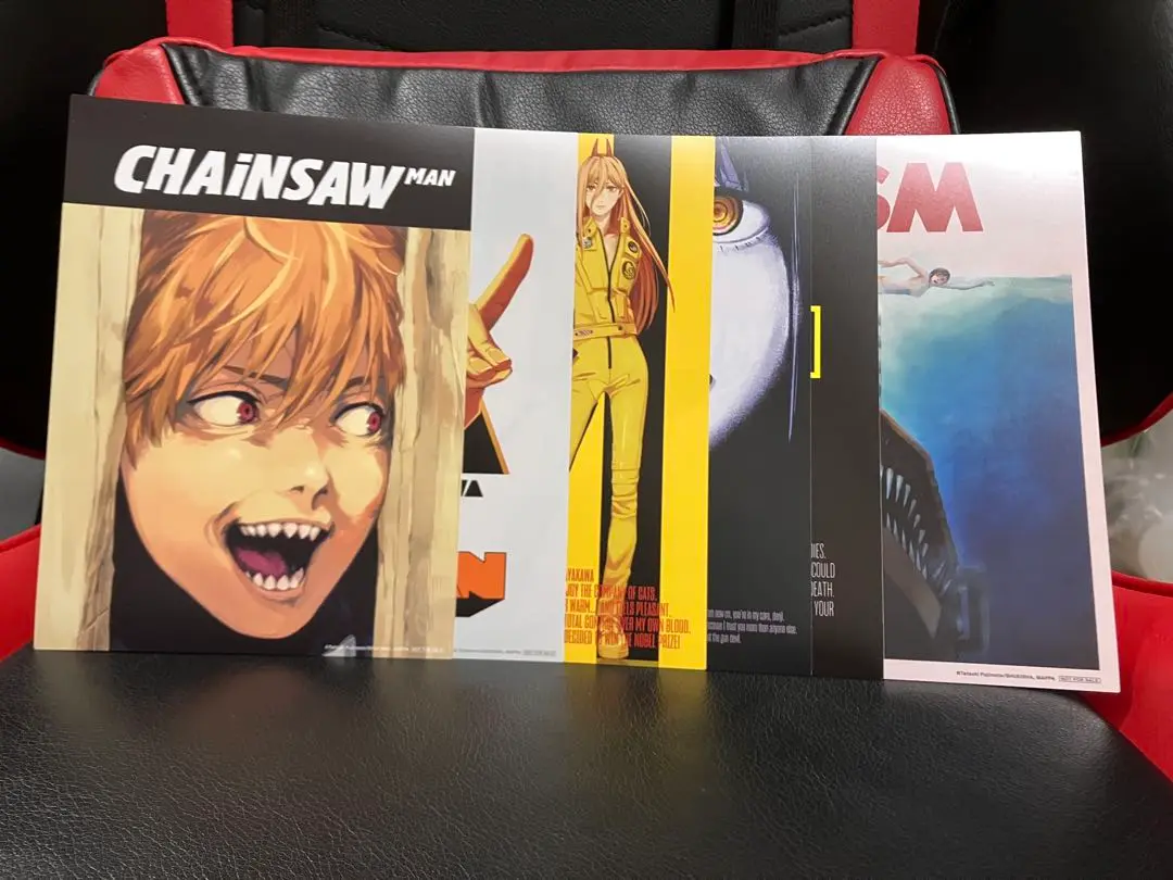 【美品】イラストカード BD/DVD MAPPA全巻購入特典 チェンソーマン チェンソーマン MAPPA DVD Blu-ray 全巻購入特典 イラストカード