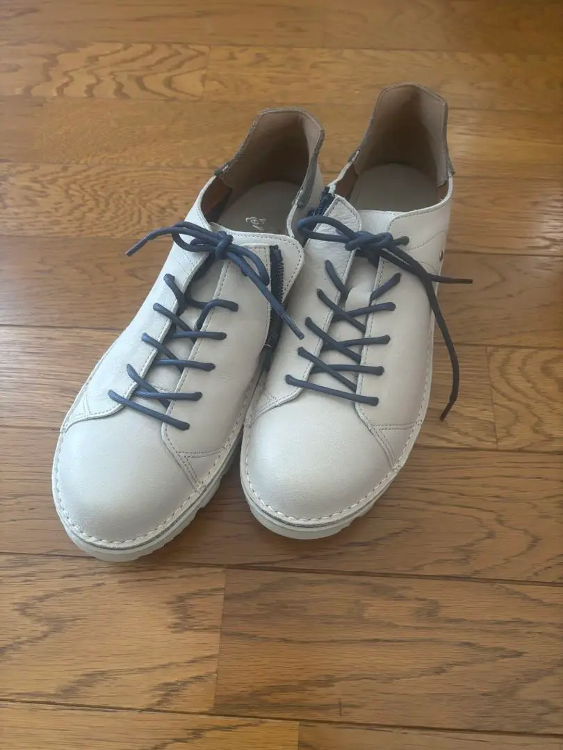 ★美品★Dola　ドラ　ブーツ　ホワイト　レザー　サイズ23 EEEE el7269_01.jpg