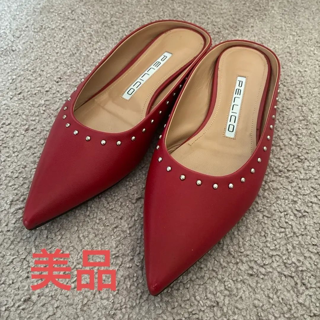 PELLICO ペリーコ　MARINE　マリーネ　ポインテッドトゥ ミュール PELLICO ペリーコ MARINE マリーネ ポインテッドトゥ ミュール 靴