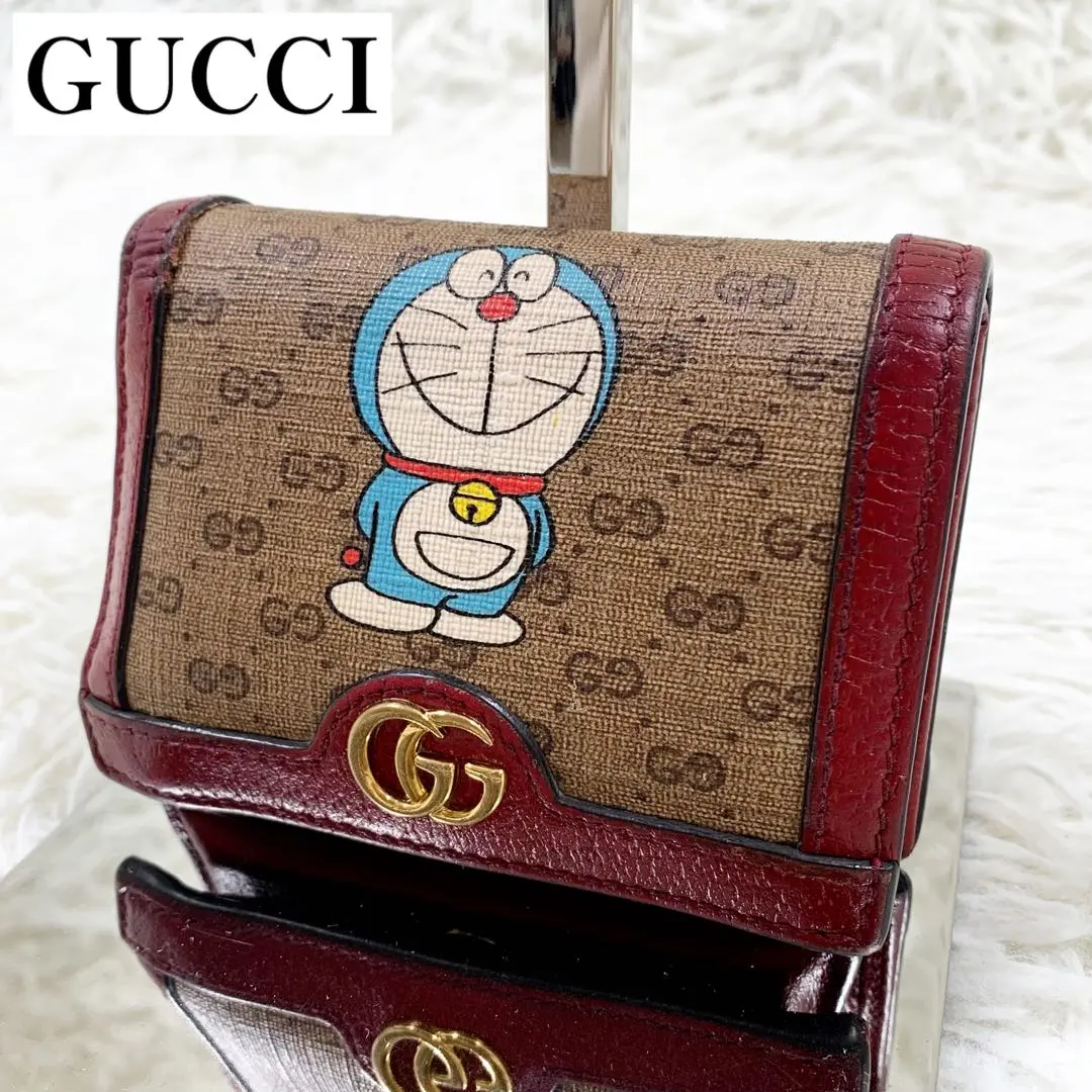 GUCCI - 新品同様 グッチ GUCCI ミニGGスプリーム ドラえもん 二