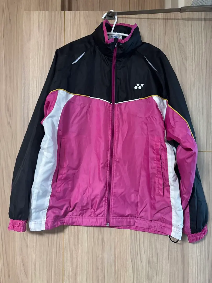 YONEX 風衣 S 粉紅色/黑色/白色 的縮圖