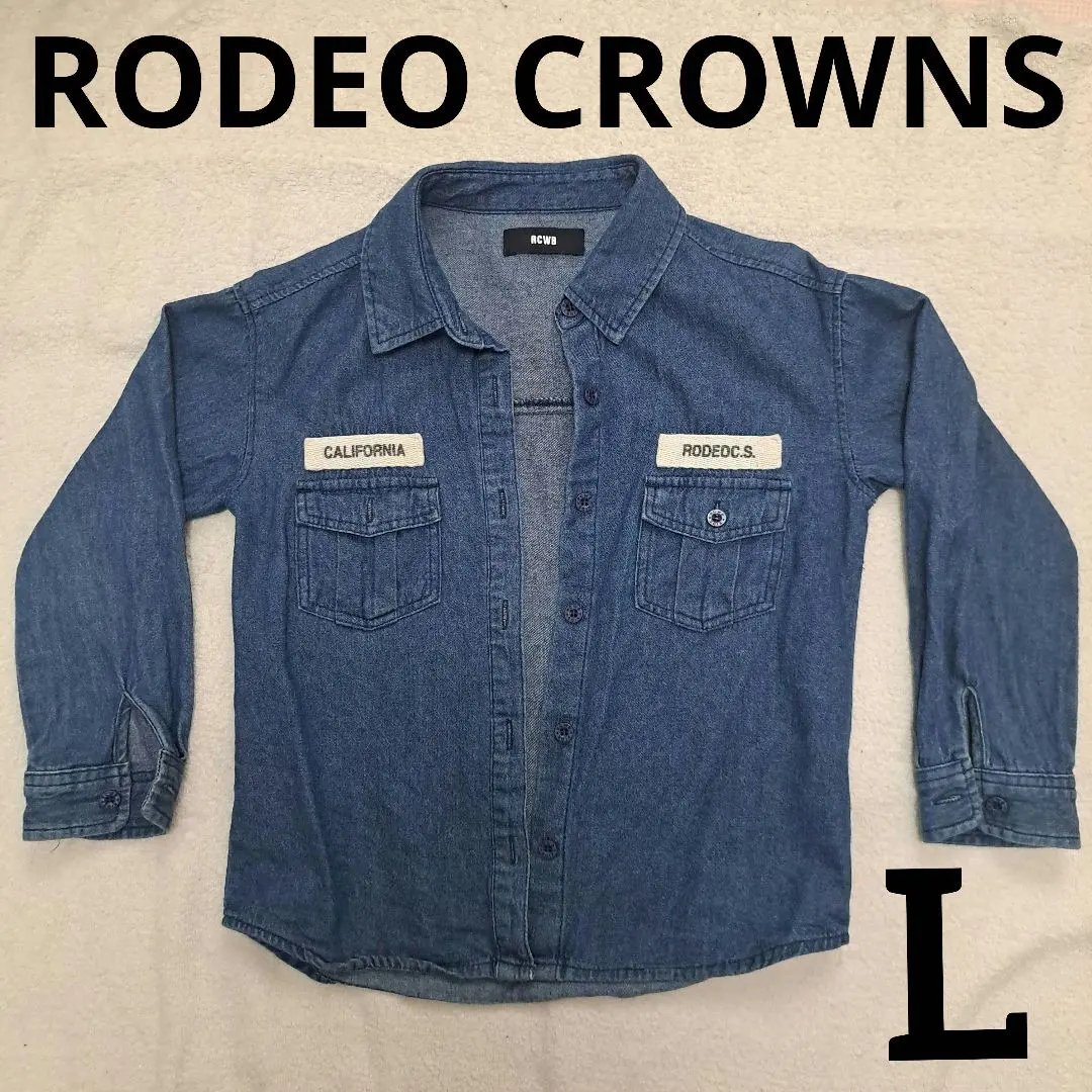 Thumbnail of RODEO CROWNS Denim Shirt, Size L