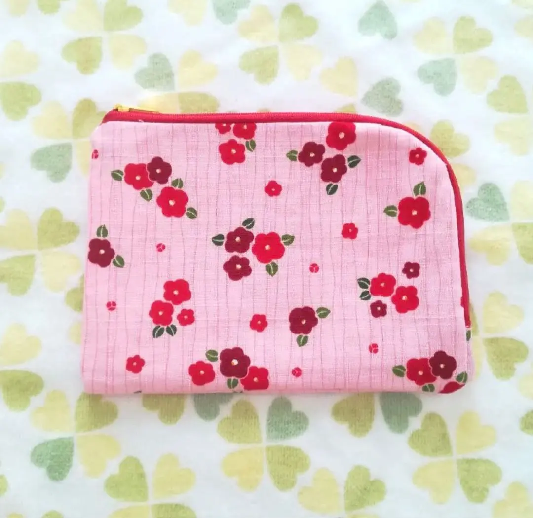 Thumbnail of Clearance Sale! L-shaped zipper multi-pouch handmade