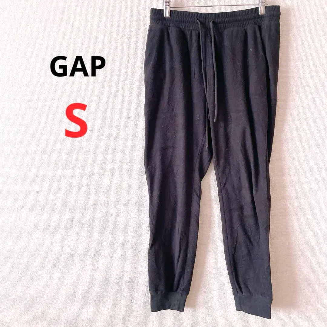 獨一無二⭐️GAP 蓋璞【S】黑色 慢跑褲 抓絨 的縮圖