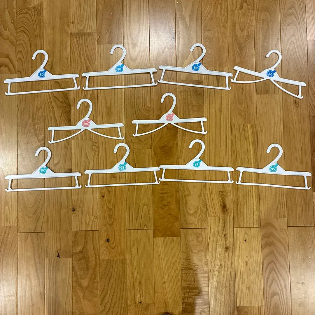 Thumbnail of Nishimatsuya Pants Hangers - 80cm, 90cm, 95cm - Set of 10