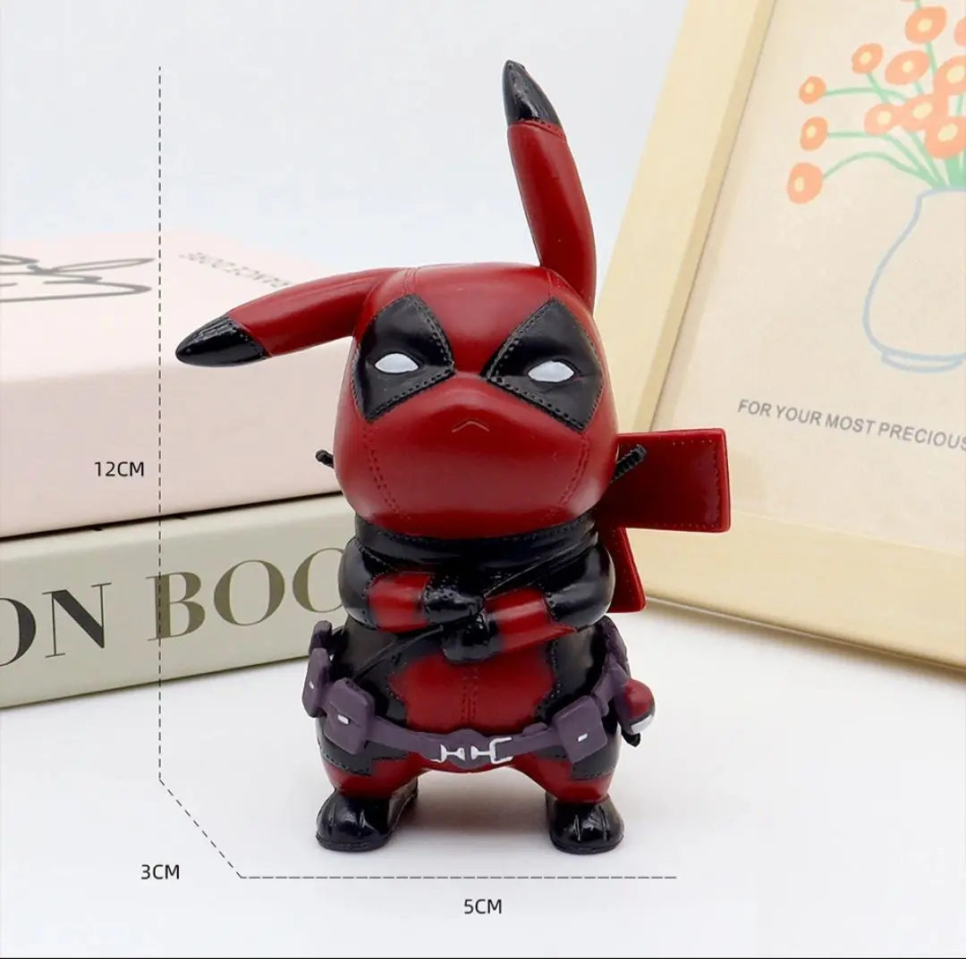 超激レアデットプール✖︎ピカチュウ デッドプール ピカチュウ フィギュア - メルカリ
