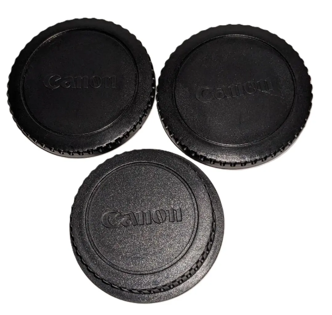 佳能 Canon 後鏡頭蓋 1個 機身蓋 2個 兼容品 (C309) 的縮圖