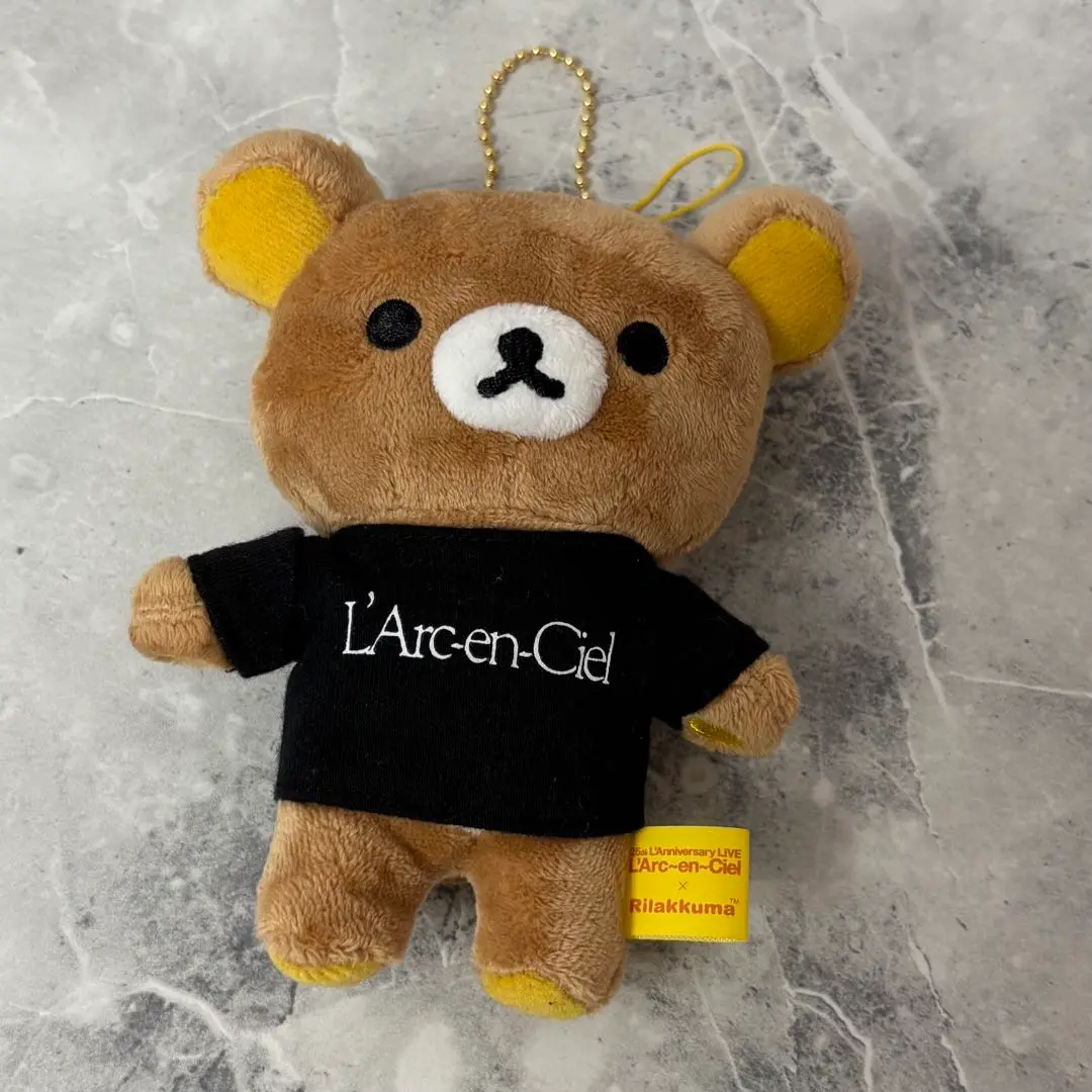 ラルクアンシエル リラック L&#39;Arkkuma ぶらさげぬいぐるみ L'Arc～en～Ciel - ラルク アン シエル×リラックマ L'Arkkuma