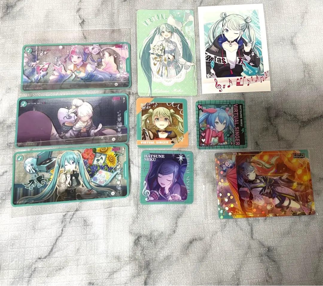 Thumbnail of Project Sekai Memosta PASHAKORE Wafer Cards Hatsune Miku