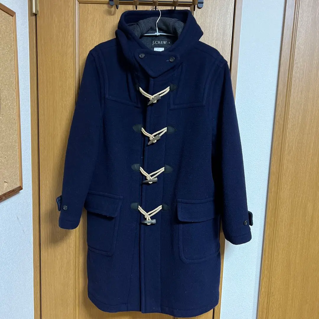 新品 J.Crew ジェイクルー ミリタリー ダッフルコート BLACK 未使用 2025年最新】ジェイクルー メンズ ダッフルコートの人気アイテム