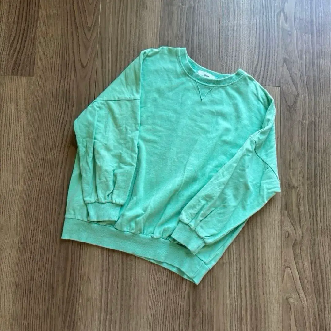 Thumbnail of Korean children's clothing Dsaint sweatshirt mint green 120 130