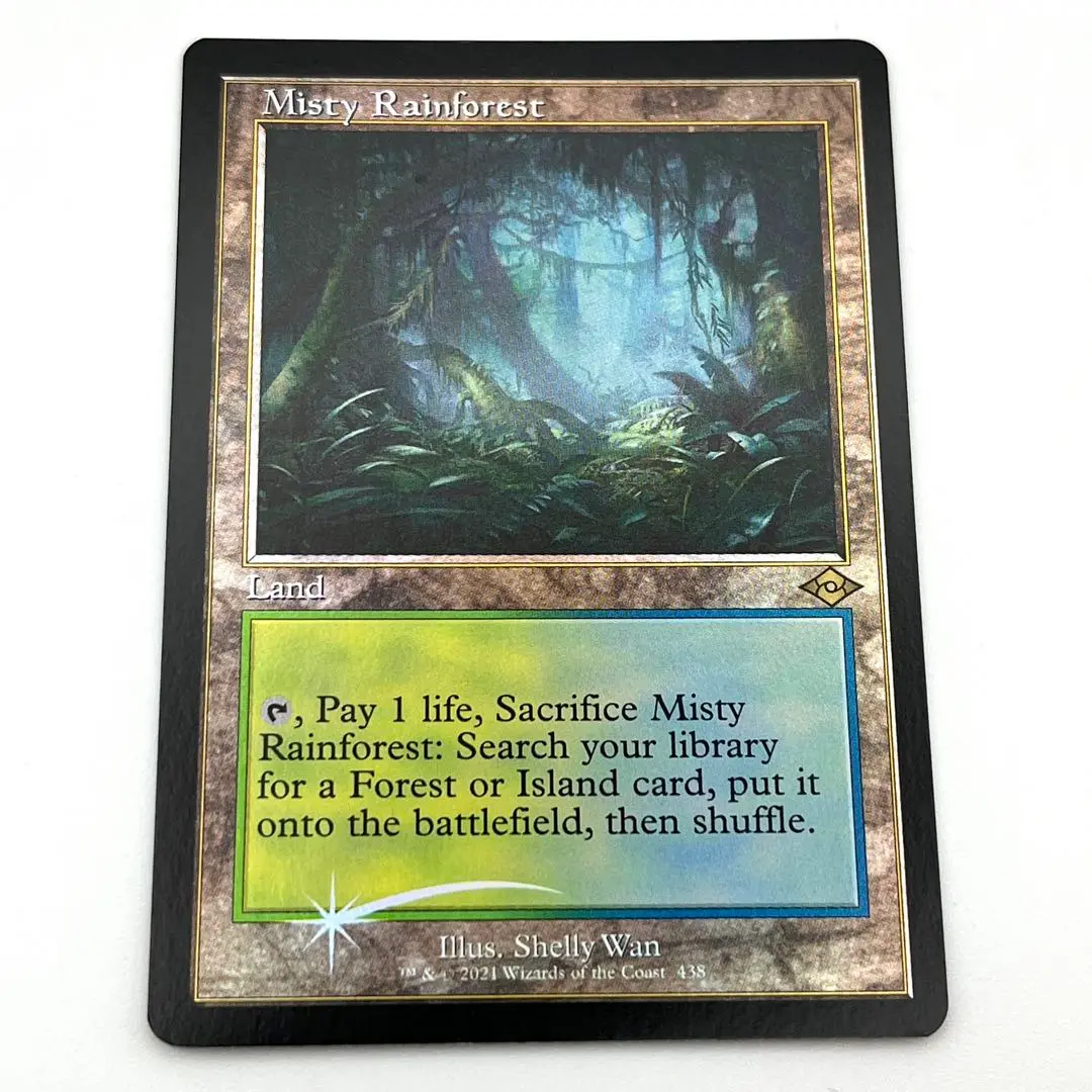 霧深い雨林　英語 Amazon.co.jp: MTG 《霧深い雨林/Misty Rainforest》foil EXP