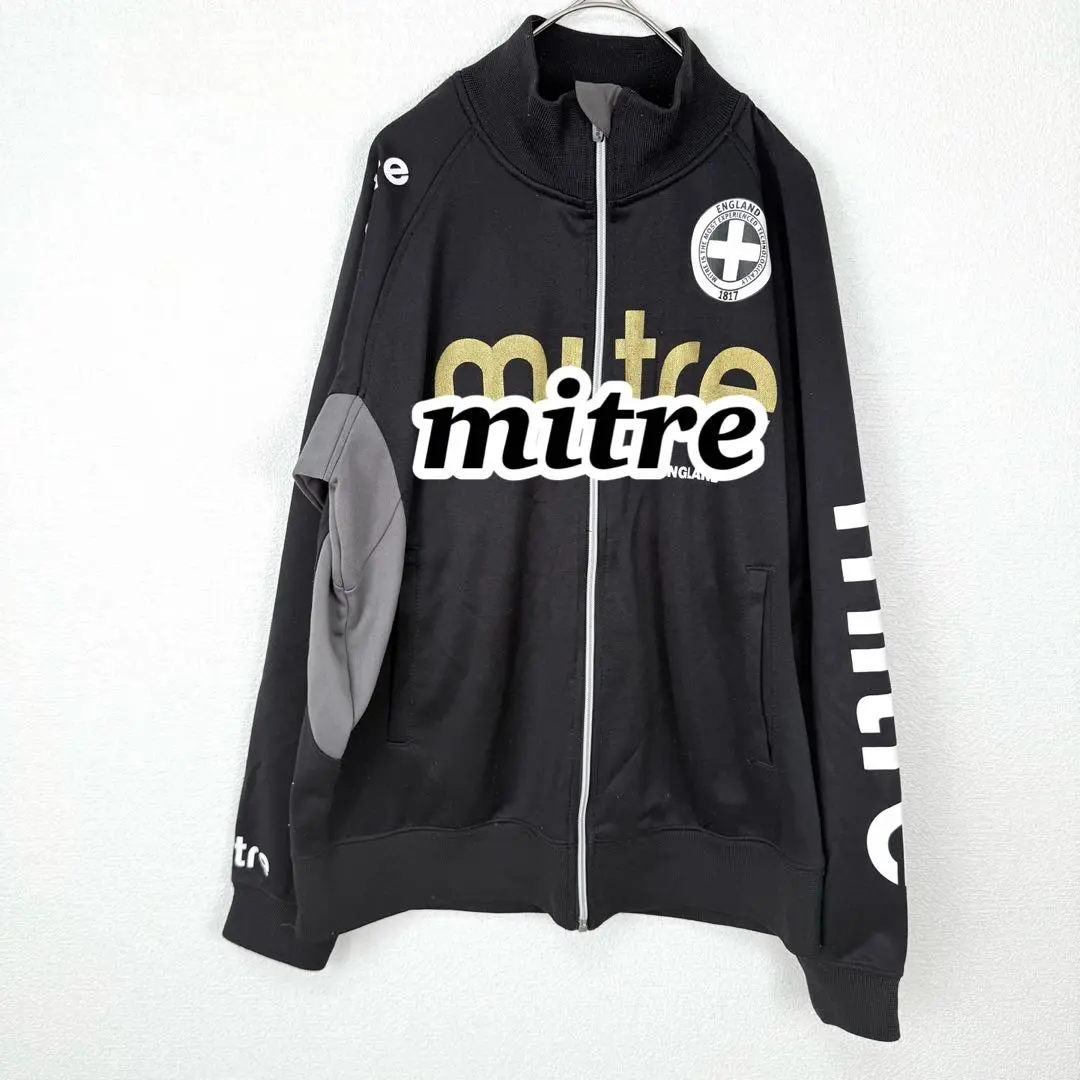 Mitre マイター　ENGLAND 派手ロゴ　フルジップパーカー　人気XL 2025年最新】mitre パーカーの人気アイテム - メルカリ