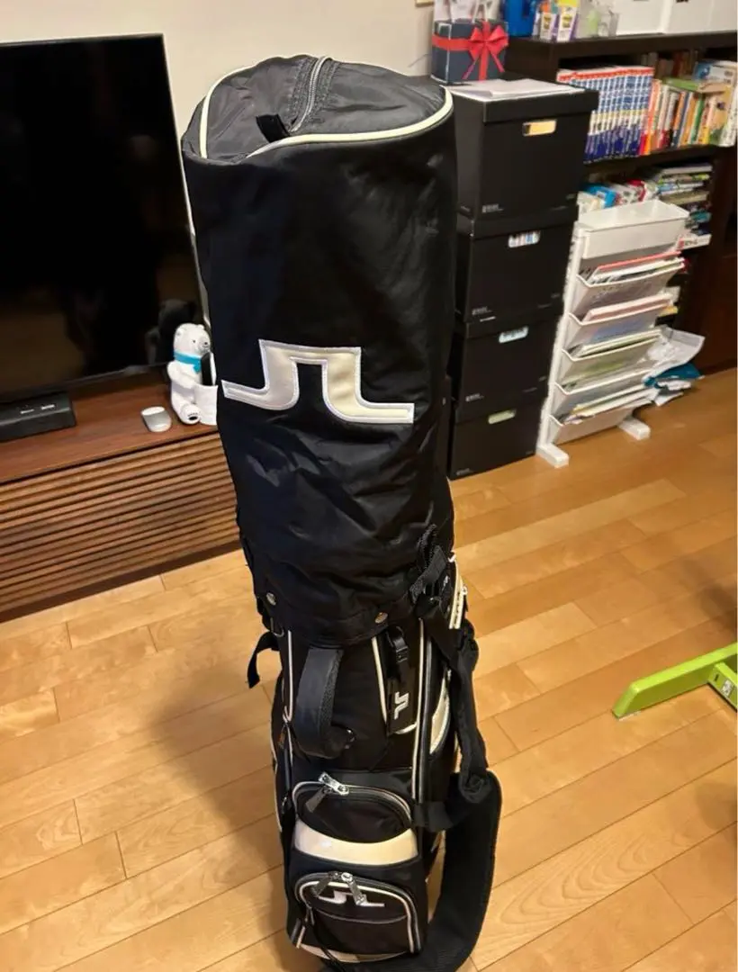未使用品　J.LINDEBERG ブラック　キャディバック　タグ付き Yahoo!オークション -「j.リンドバーグ キャディバック」の落札