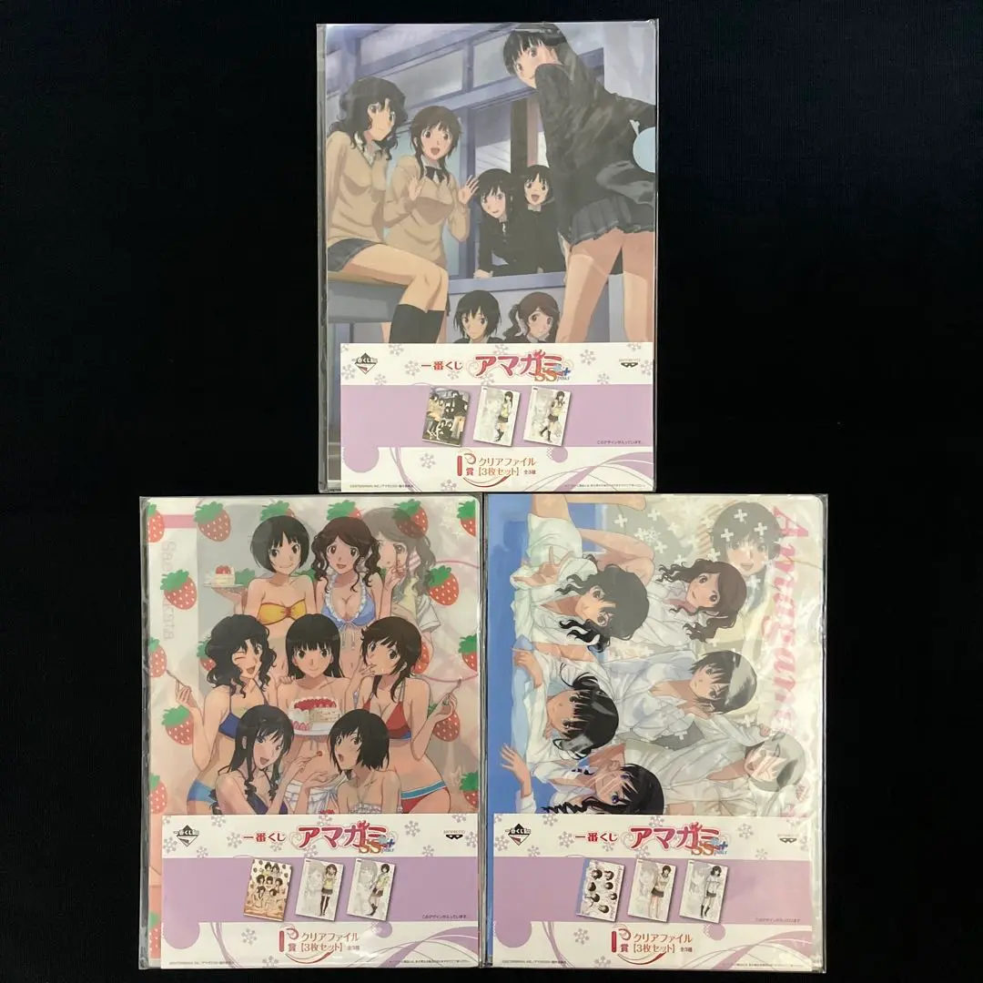 一番くじ アマガミSS+ plus クリアファイル 3枚セット アマガミSS 一番くじ クリアファイル 3枚セット｜Yahoo!フリマ