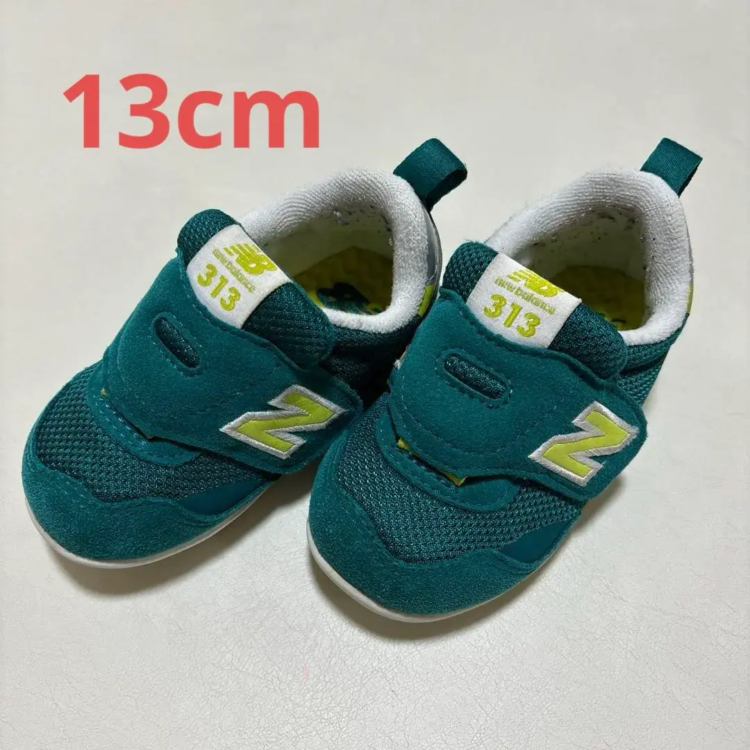 New Balance 313 嬰兒鞋 蒂爾綠 綠色 13cm 的縮圖