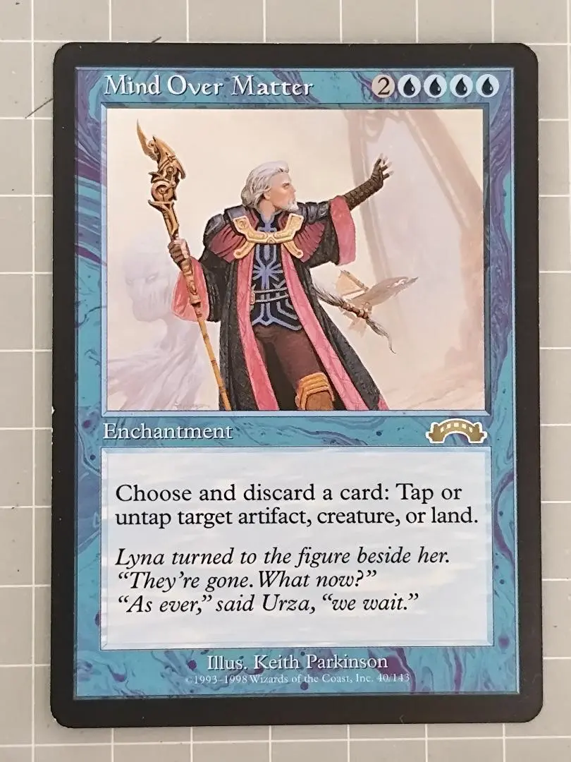 マジックザギャザリング　精神力(日本語) ３枚セット 2025年最新】精神力 mtgの人気アイテム - メルカリ