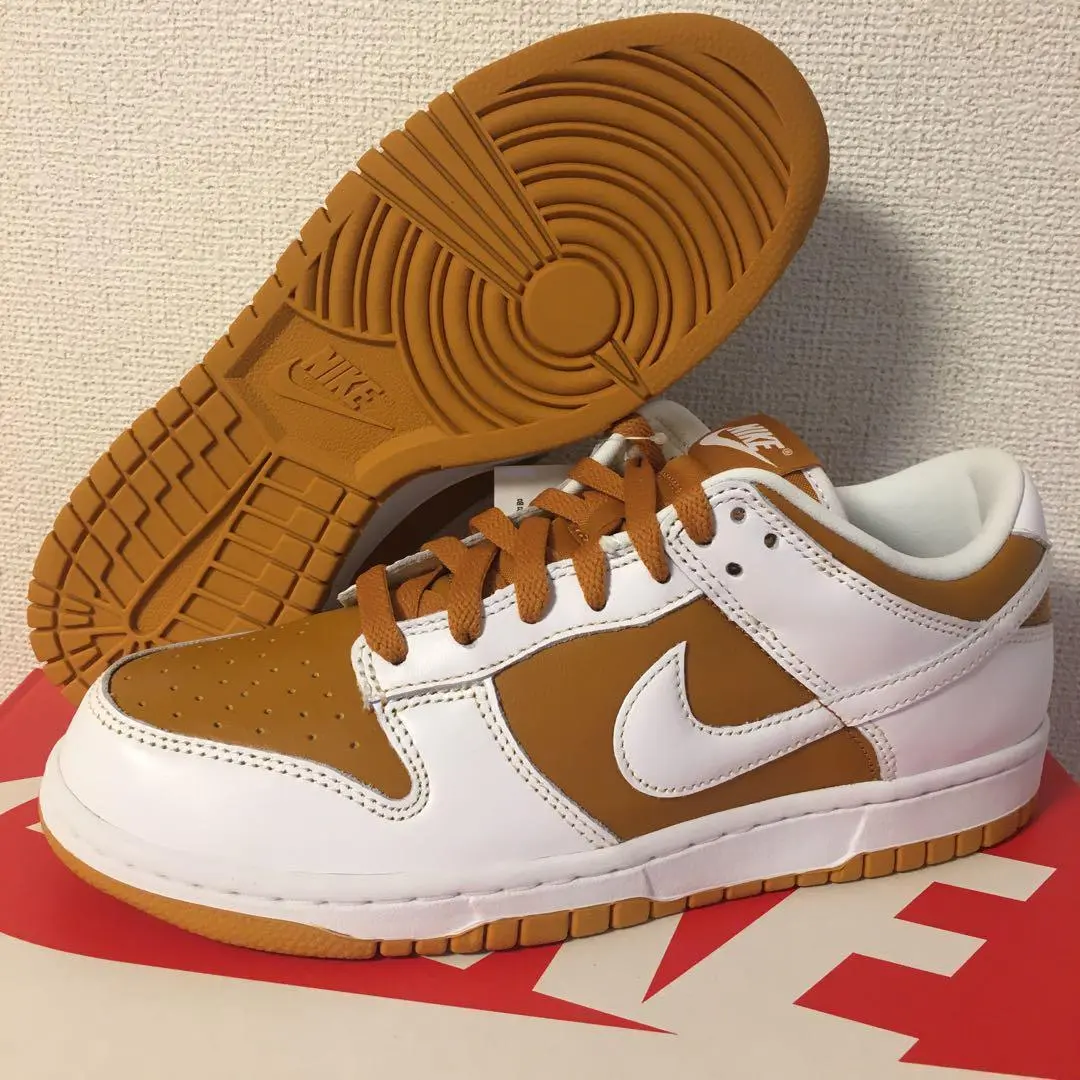 NIKE DUNK LOW QS ナイキ　ダンクロー　カレー　新品 NIKE DUNK LOW QS REVERSE CURRY : ああ、好きに走ればいいじゃない