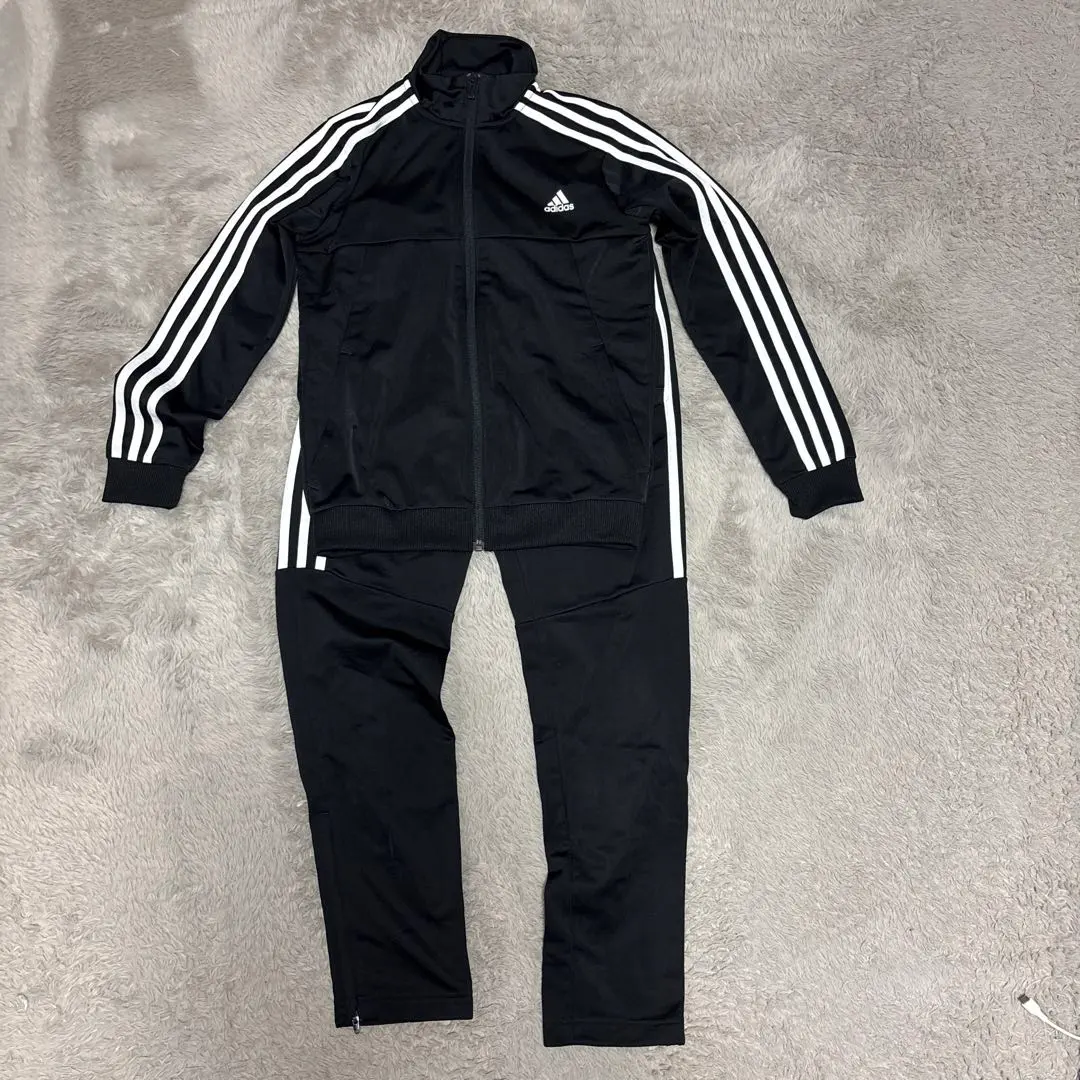 愛迪達 黑色 運動服套裝 的縮圖