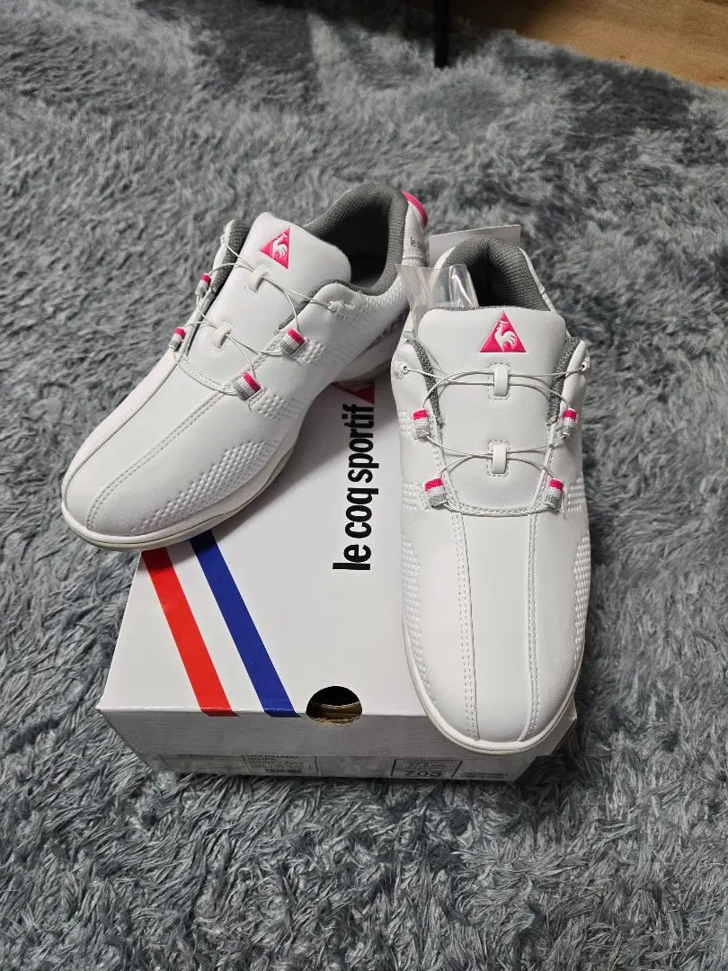 ⭐︎新品未使用⭐︎ ルコックスポルティフ　ゴルフ　レディース　シューズ　23cm 2025年最新】le coq sportif ゴルフ シューズ(女性用)の人気