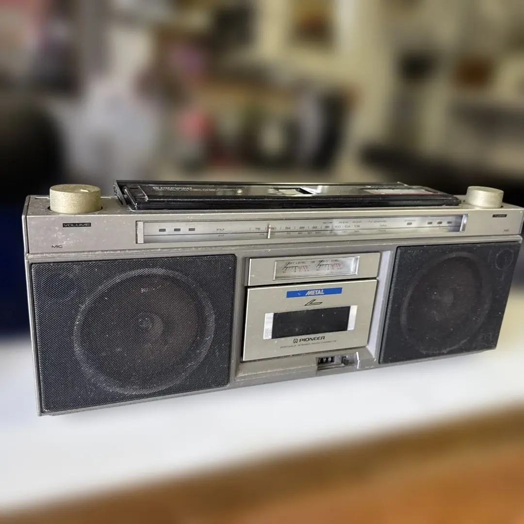 ク82 PIONEER パイオニア ポータブルステレオ ラジカセ SK-350
