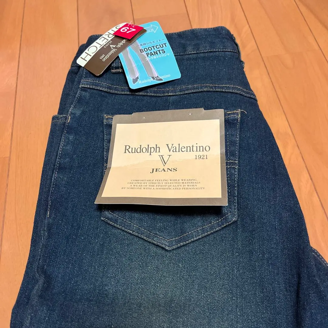 未使用品 90s Rudolph Valentino ベロア セットアップ L Vintage rudolph valentino - Gem