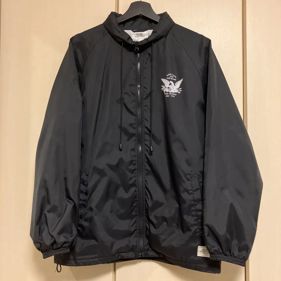 Thumbnail of THE CRIMIE Black Nylon Jacket L