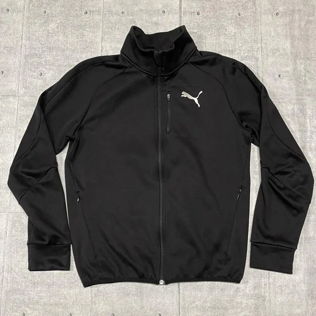 Thumbnail of Excellent condition PUMA track jacket with zippered pockets and fleece lining. Puma.