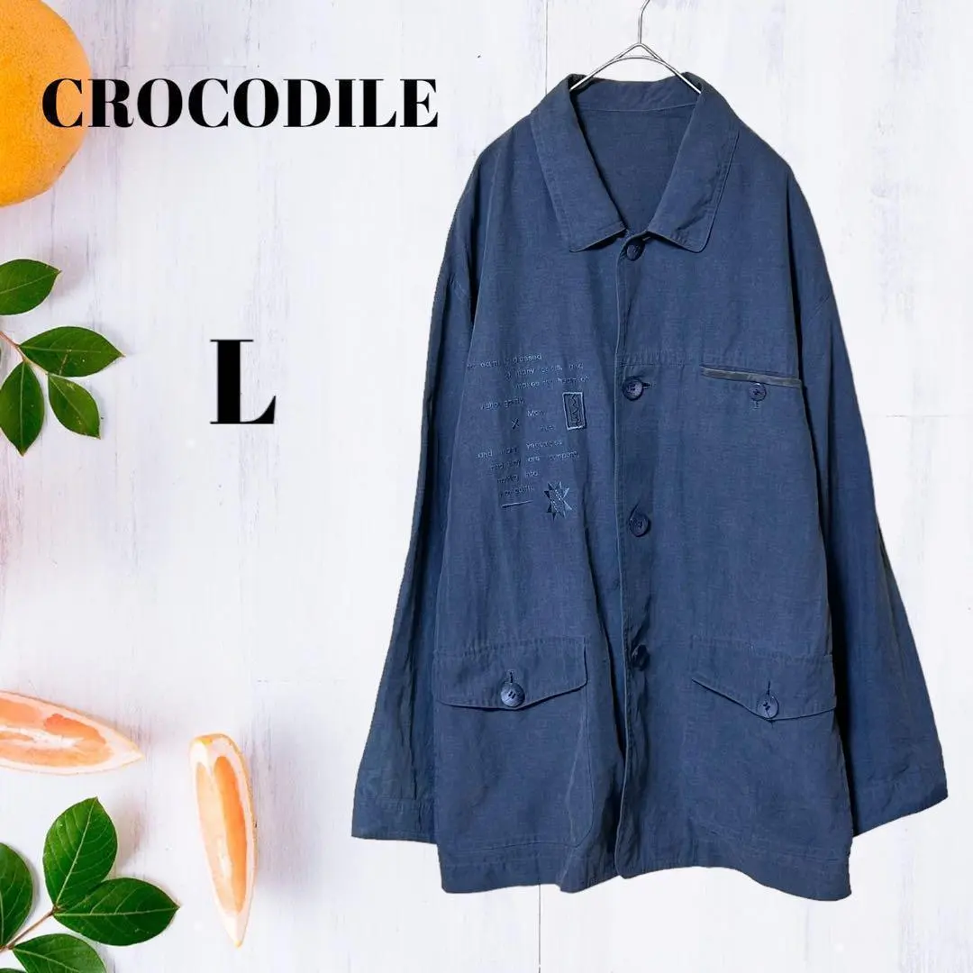 Thumbnail of ☆Crocodile Shirt Jacket Outerwear Cardigan