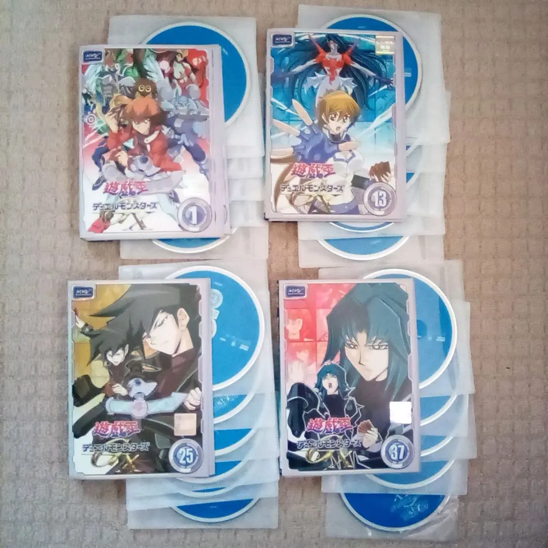 遊☆戯☆王 デュエルモンスターズ GX DVD全巻完結セット 公式サイト】正規ブランド品通販 デュエルモンスターズ 遊戯王