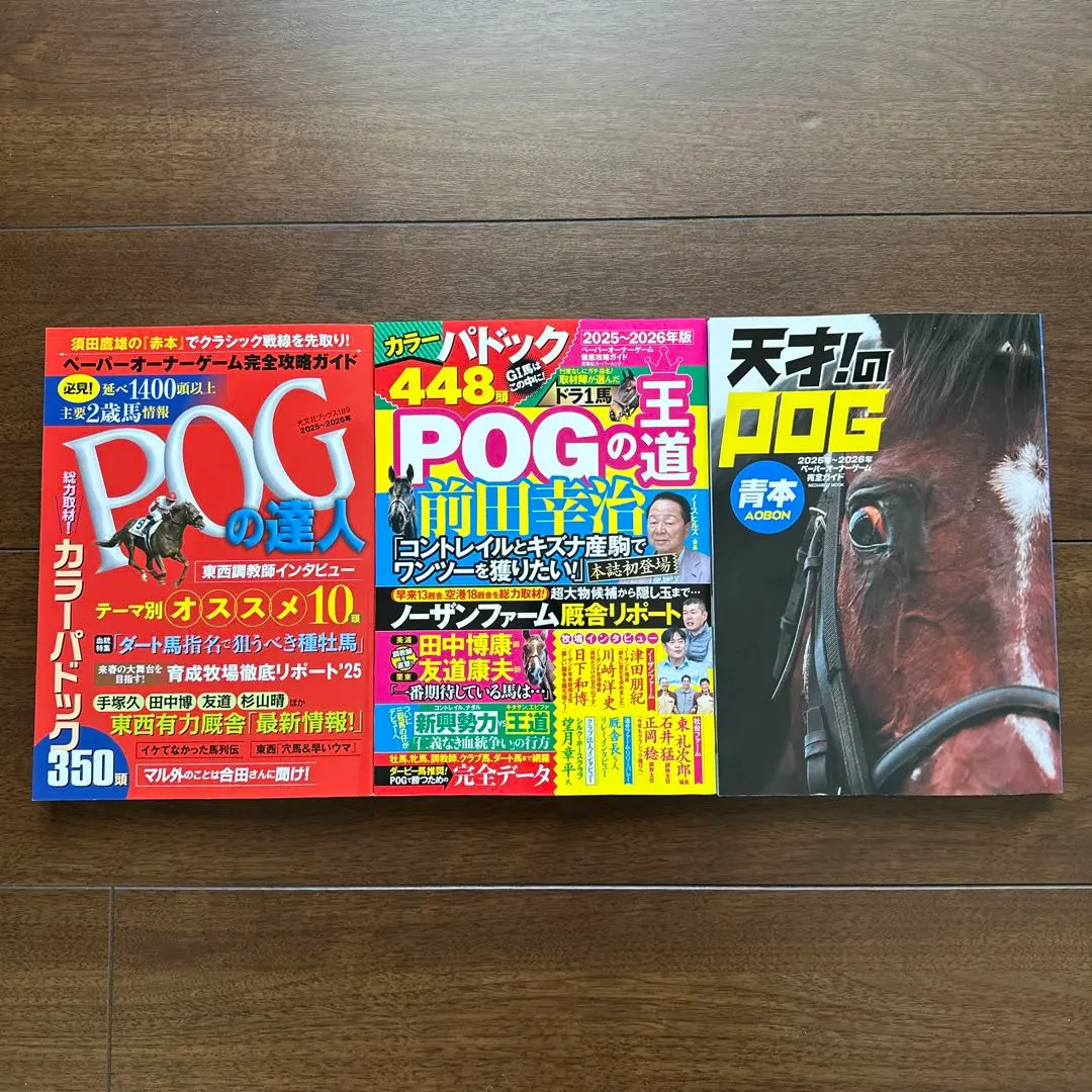 競馬王のPOG本 2025-2026 (GW MOOK 950) | 競馬王編集部 |本