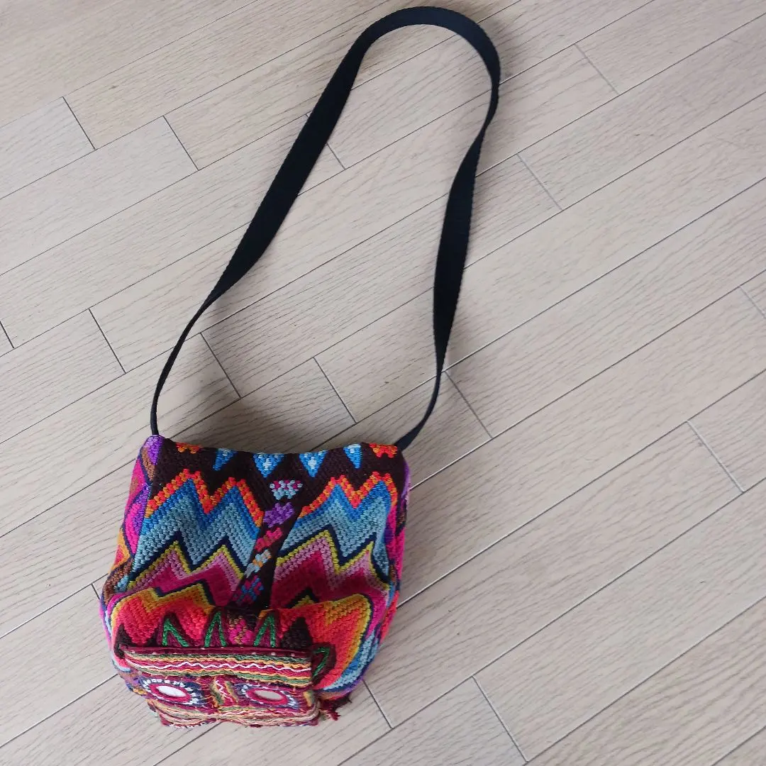 Thumbnail of Colorful Shoulder Bag Pochette Handmade