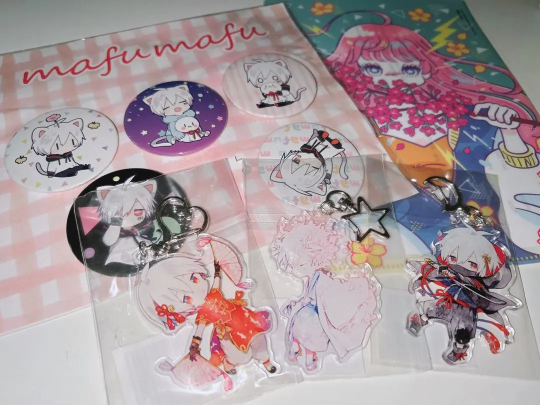 まふまふ 缶バッジ 曼珠沙華 アニメイト特典 まふまふ 缶バッジ 曼珠沙華 アニメイト特典 まふまふ 缶バッジ