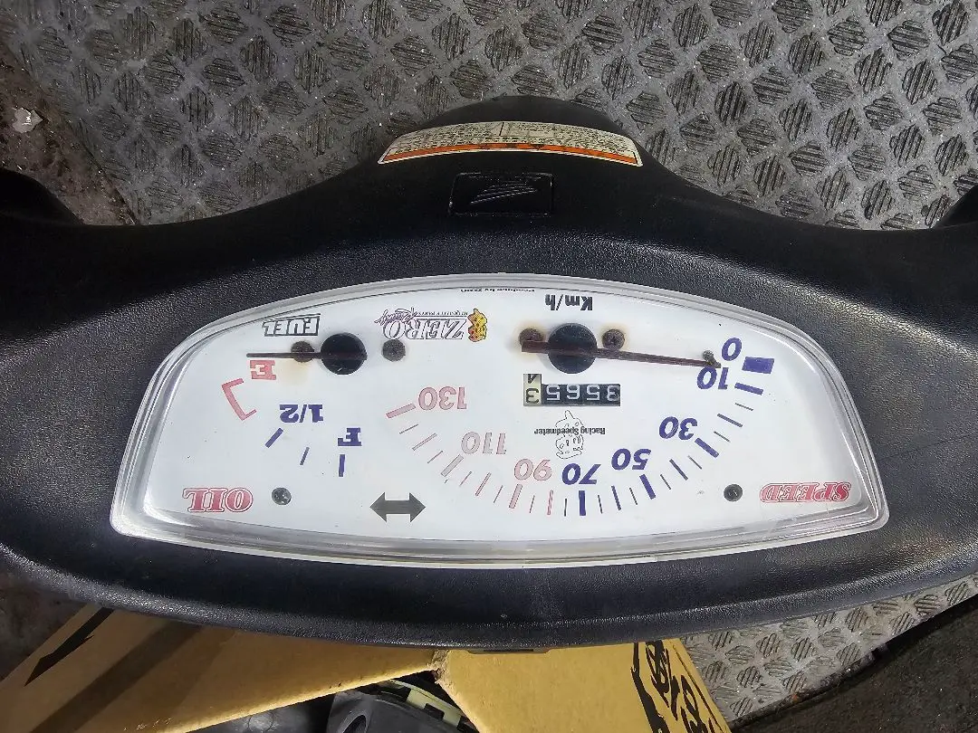 DIO af35 af34 af27 ZERO130キロメーター　ゼロ ホンダ ライブディオZX ZEROメーター ゼロ AF35 AF34 DIO｜Yahoo