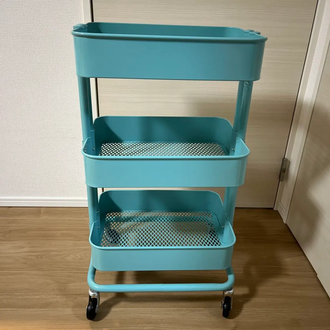IKEA イケア ロースコグ [ターコイズブルー] 本体＋天板セット IKEA イケア ロースコグ [ターコイズブルー] 本体＋天板セット