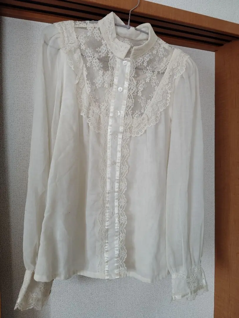 gunnesax シフォンレーストップス GUNNE SAX×レディース – 古着屋Top of the Hillのネット通販サイト