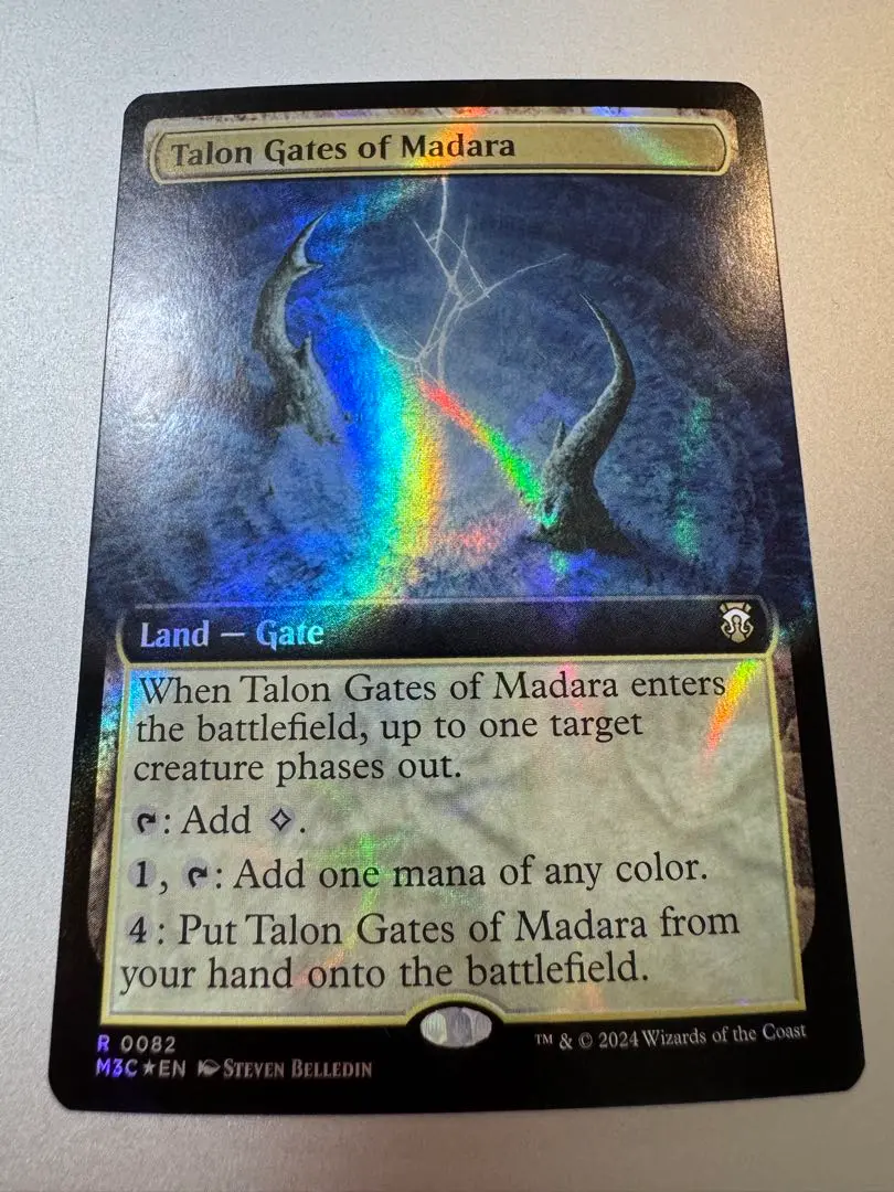 MTG リップル foil 英語版 マダラの鉤爪門 ② MTG マダラの鉤爪門 英語 拡張アート リップル・Foil MH3