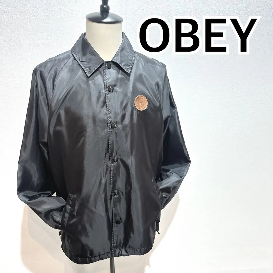 2025年最新】OBEY コーチジャケットの人気アイテム - メルカリ