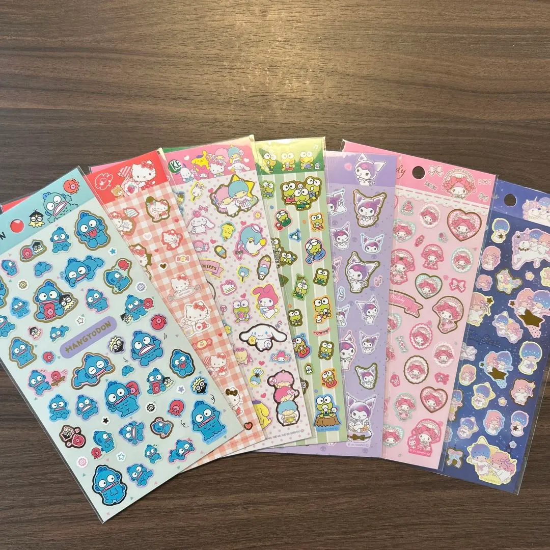 Thumbnail of Sanrio Characters Sticker Set, 7 Sheets