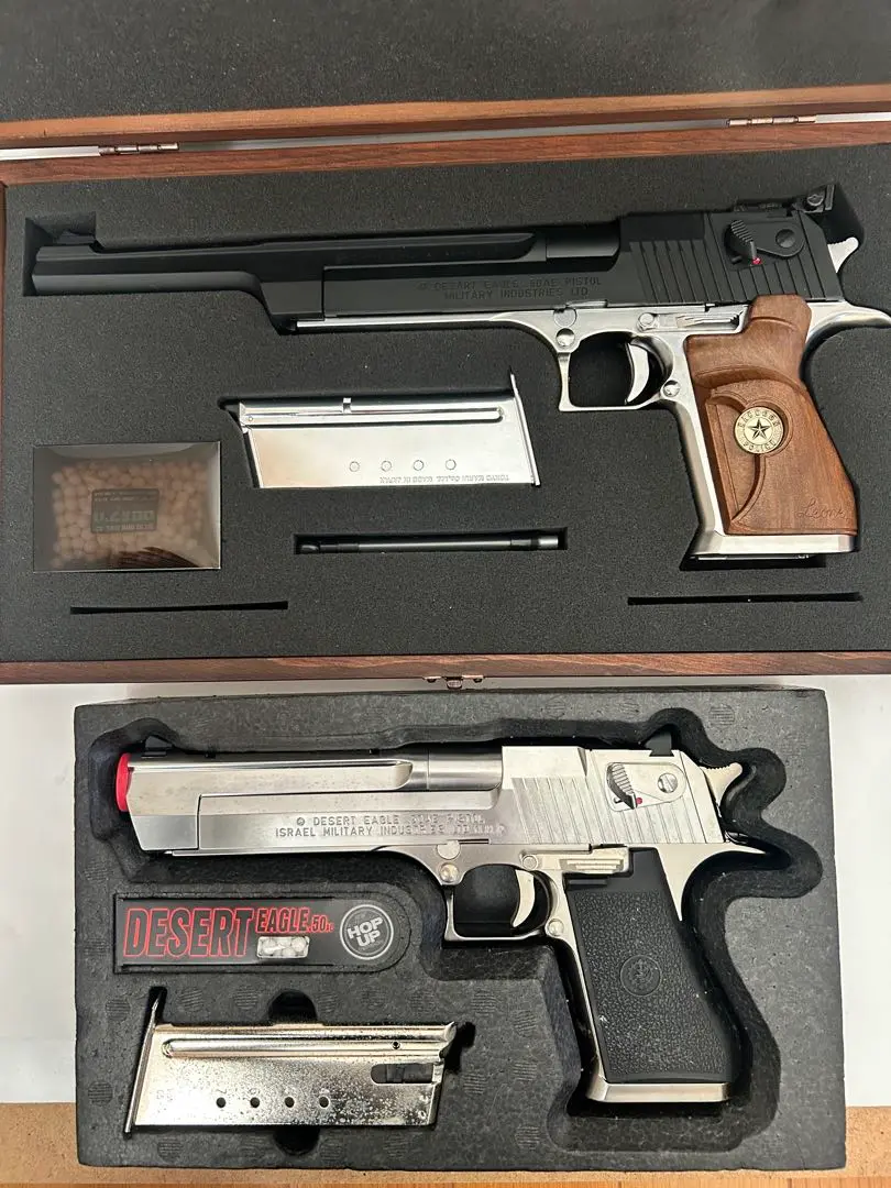 【激レア】BIOHAZARD 2 デザートイーグルと通常のデザートイーグルセット DESERT EAGLE.50AE -BIOHAZARD2 MODEL- | 東京マルイ×カプコン