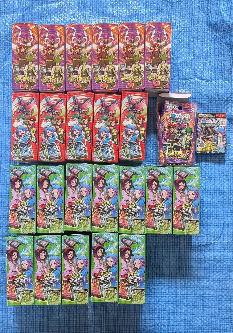 【新品未開封】蟲神器ブースターパック 23box+おまけ【まとめ売り】 DAISOオリジナルトレーディングカード「蟲神器」、第6弾